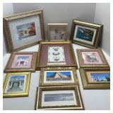 Lot of 10 Picture Frames