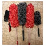 Group of Microfibr Cleaning Dusters with Fuffy