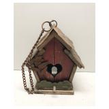 Vintage wood & tin birdhouse