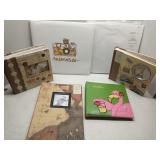 Group of photo & scrap books