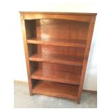 Modern book case, adjustable shelves