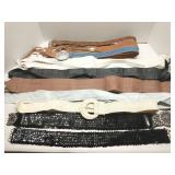 Group of women's belts