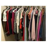 Closet Lot of Women's Clothing on Size S & M Left