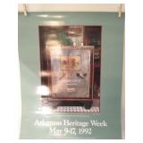 1992 Arkansas Heritage Weekend poster