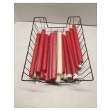 Group of taper candles