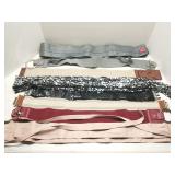 Group of women's belts