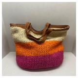 Extra Large Woven Straw Beach/Travel Tote Bag