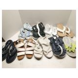 Group of women's sandals