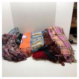 Large Lot of Long Scarves