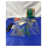 Lot of Drafting Tools -Combination Square, & Level