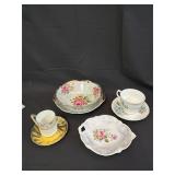 Lot of Vintage Global Porcelain Cups & Saucers