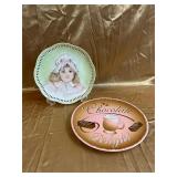 Themed Serving Plates - One is Signed