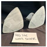 Tea Lite Wall Scones