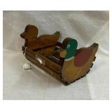 Vintage Duck Basket