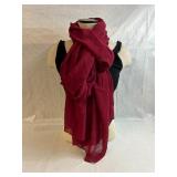 Red / Maroon Shall Scarf