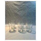 6 x 5" Drinking Glasses