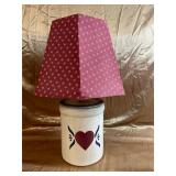 Ceramic Bedside or Desk Lamp