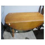 Wood Drop Leaf Dining Table