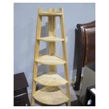 Corner Wood Storage Unit