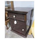 Side Table w/Drawer & Lower Cabinet