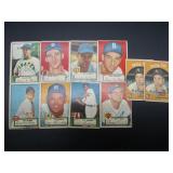 10 Baseball Cards - Various