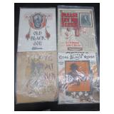 4 Antique Music Documents