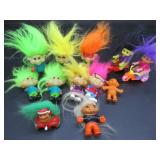 12 Troll Dolls - Various