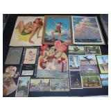 Postcards, Cards, Documents - Some Antique
