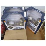 Four Schlage Door Knobs
