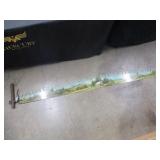 Two Man 72' Saw w/Handle - Hand Painted