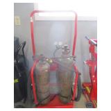 Welding Tanks on Dollie