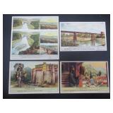 Two Card Sets - Tributaries & Mt. Athos- Liebig