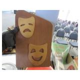 Wood Wall Art - Masks