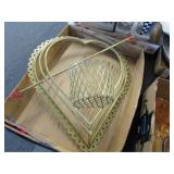 Goldtone Metal Heart