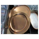 Coppertone Platters