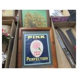 Two Pieces Framed Art