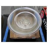 Two Glass Bowls - Federal Glass