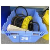 Power Strip, Air Hose, Heavy Extension Cord
