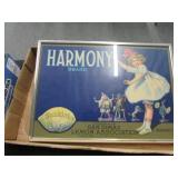 Framed Harmony Advertisement