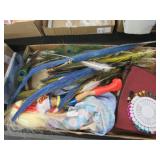 Feathers, Barbie Doll, Zip Bags, More