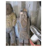 Carved Wood Captain