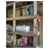 North Wall Shelves w/Contents