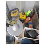 Palm Sander, Laser Level, Jig Saw Blades