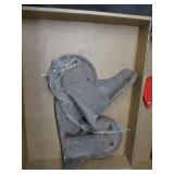 Pair of Metal Casters