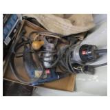 Electric Screw Gun & 2 Routers