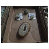 Cut Geode & Collectible Stones