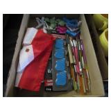 Craft Supplies, Tablecloth Clips, US Flag