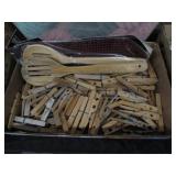 Clothespins & Wood Utensils