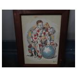 Wall Art - Clown