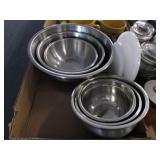 Metal Mixing Bowls & Lids